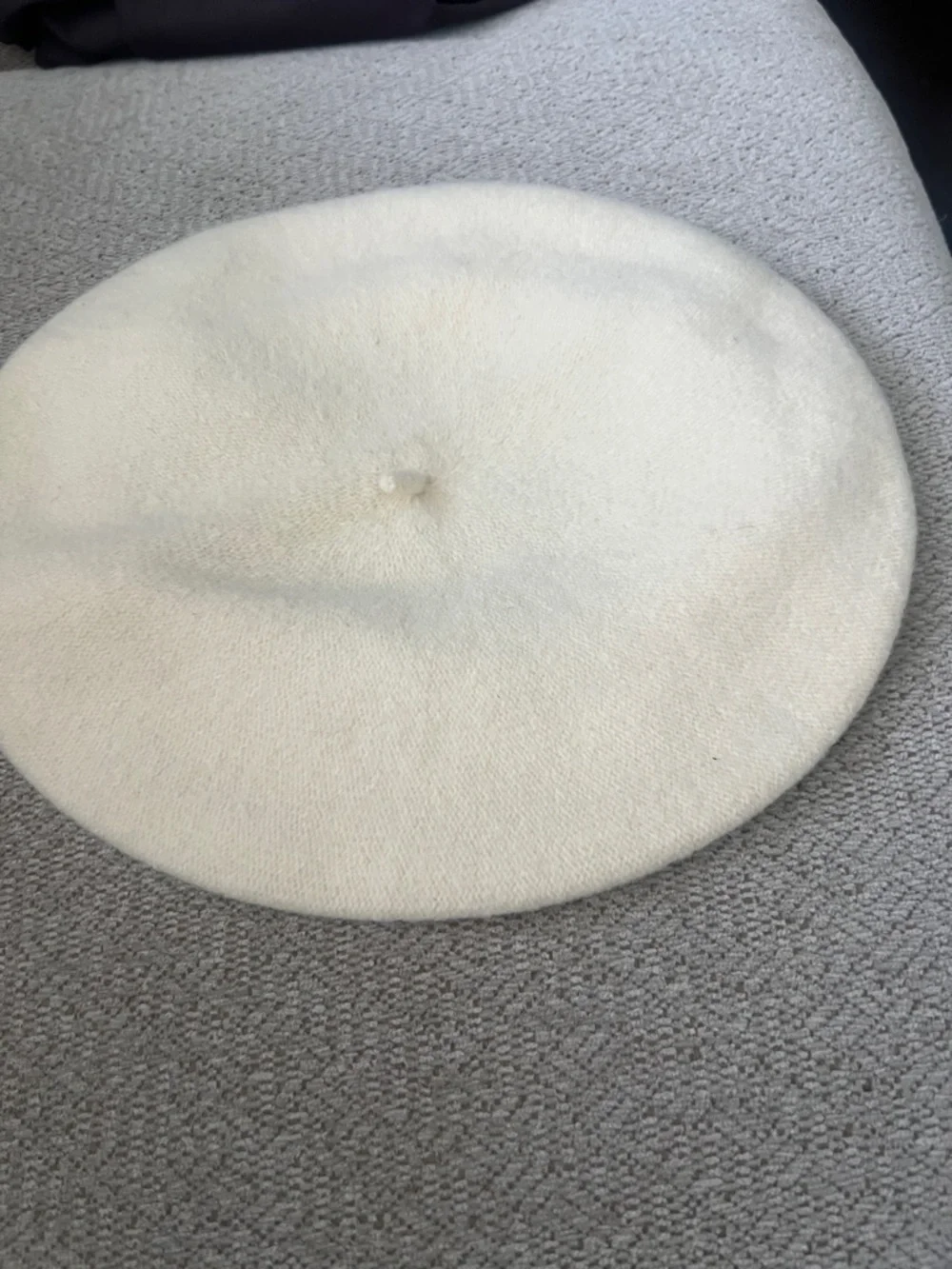 Beret Basque De-Luxe 100% Wool Hat Classic French Style White Satin Lined